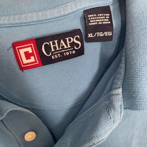 Mens Chaps short sleeve polo shirt